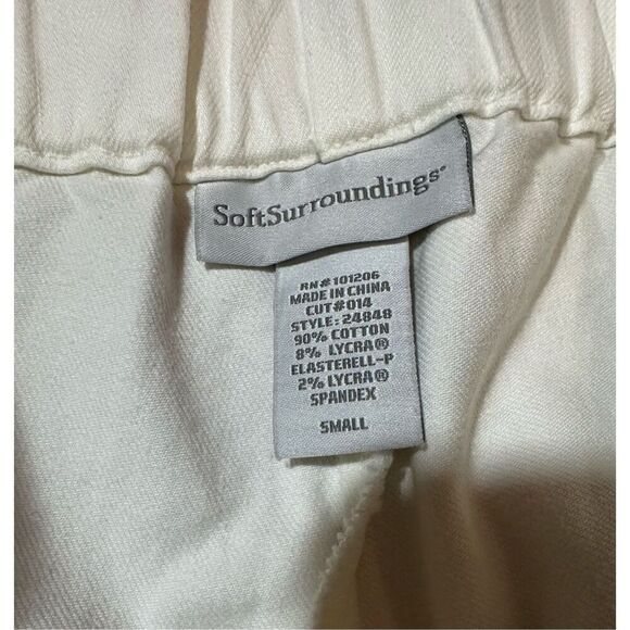 Soft Surroundings Metro Pull On Triple S3 Jeans Sensational Slimming Support Whi - Picture 4 of 7